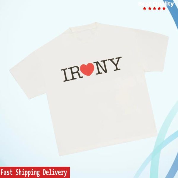 kenny Fugazi Merch Store Shop Irony Tee Whitea