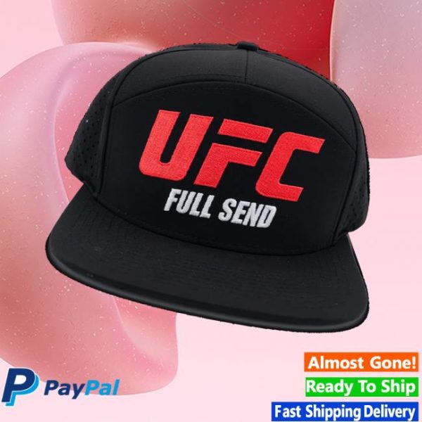 kenny Full Send Merch Ufc Black Red Logo Hydro Hatv