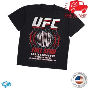 kenny Full Send Merch Ufc New Jersey Cage T Shirtv