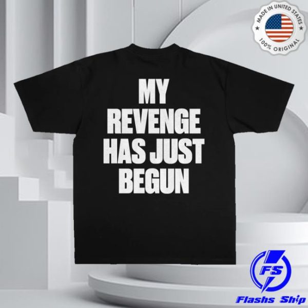 kenny G Eazy Merch Store Revenge Statement Black Tee