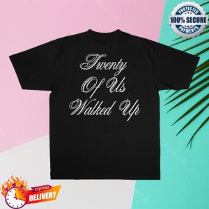 kenny G Eazy Merch Store Twenty Of Us Statement Black Tee
