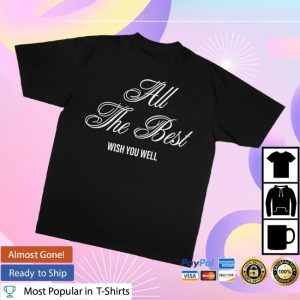 kenny G Eazy Merch Store Wish You Well Statement Black Teea