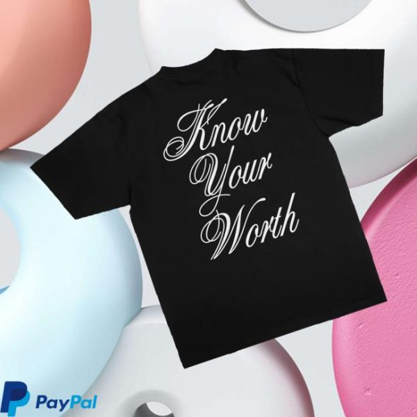 kenny G Eazy Merch Store Worth Statement Black Teea