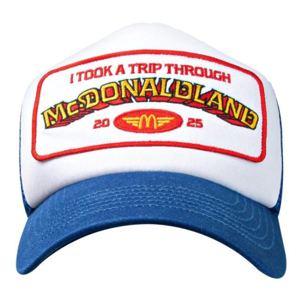 kenny Golden Arches Unlimited Merch Store Shop Mcdonaldland Trip Trucker Hat