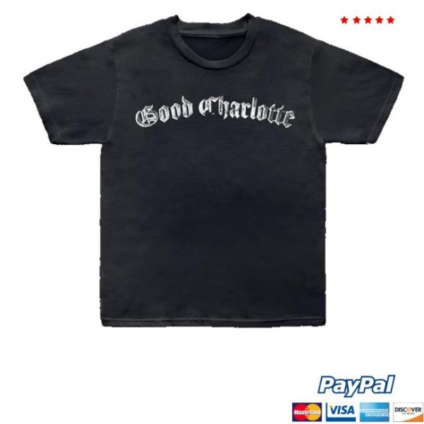 kenny Good Charlotte Merch Store Gc Logo Stone Wash T Shirt