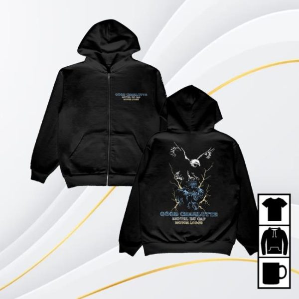 kenny Good Charlotte Merch Store Motel Du Cap Eagle Hoodie