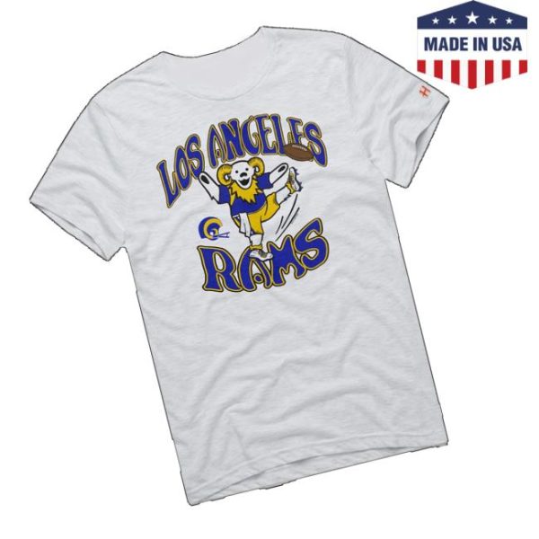 kenny Grateful Dead Merch Store Homage Los Angeles Rams T Shirtv