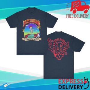 kenny Grateful Dead Merch Store Michigan United States Of Dead T Shirt