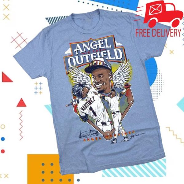 kenny Gv Art Design Merch Store Angel Martinez In The Outfield T Shirta