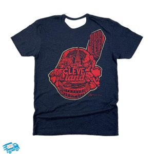 kenny Gvartwork Merch Store The History Of Cleveland Baseball T Shirt