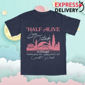 kenny Half Alive Merch Store Live Outside Tee 1