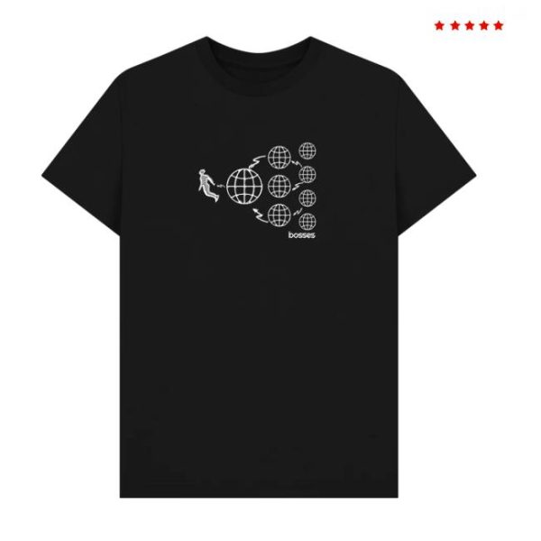 kenny Hassle Records Merch Bosses Many Worlds T Shirt