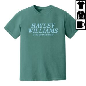 kenny Hayley Williams Merch Store My Favorite Band Tee Waters Fine