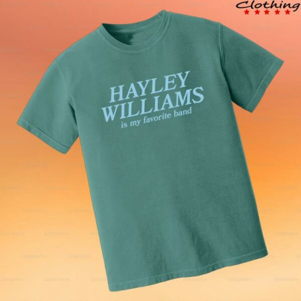 kenny Hayley Williams Merch Store My Favorite Band Tee Waters Finea