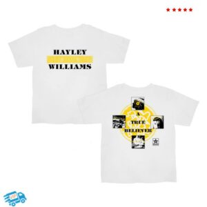 kenny Hayley Williams Merch Store True Believer Ivory Teeaa kenny Hayley Williams Merch Store True Believer Ivory Teeaa