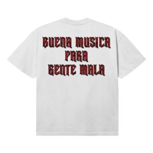 kenny Hellbent Records Merch Store Shop Buena Musica Para Gente Mala Tee Whitea kenny Hellbent Records Merch Store Shop Buena Musica Para Gente Mala Tee Whitea