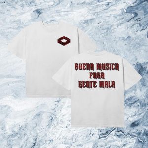 kenny Hellbent Records Merch Store Shop Buena Musica Para Gente Mala Tee Whiteaa kenny Hellbent Records Merch Store Shop Buena Musica Para Gente Mala Tee Whiteaa