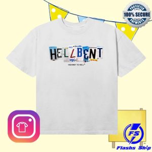 kenny Hellbent Records Merch Store Shop Hellbent Highway To Hell Tee White