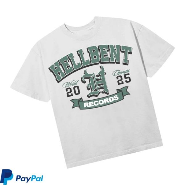 kenny Hellbent Records Merch Store Shop Hellbent World Champs Teea