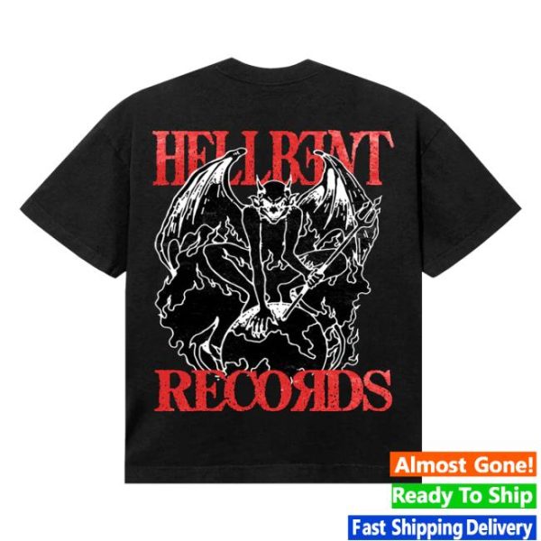 kenny Hellbent Records Merch Store Shop World Domination Logo Teea
