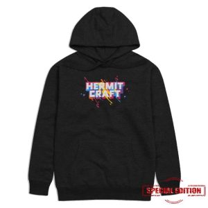 kenny Hermitcraft Merch Store Paint Splatter Hoodie