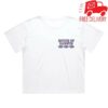 kenny House Of Darwin Merch Store Take Care Crop White Shirt