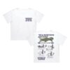 kenny House Of Darwin Merch Store Take Care Crop White Shirtaa