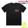 kenny House Of Darwin Merch Store Take Care Faded Black Shirt