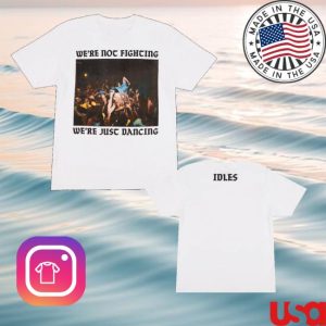 kenny Idles Band Shop Merch We'Re Not Fighting White T Shirt
