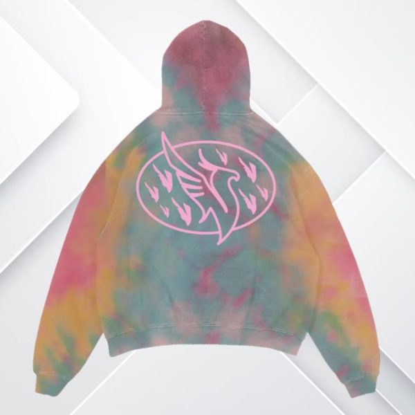 kenny Illenium Merch Store Shop Phoenix Tie Dye Hoodiea