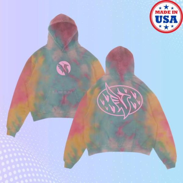 kenny Illenium Merch Store Shop Phoenix Tie Dye Hoodieaa