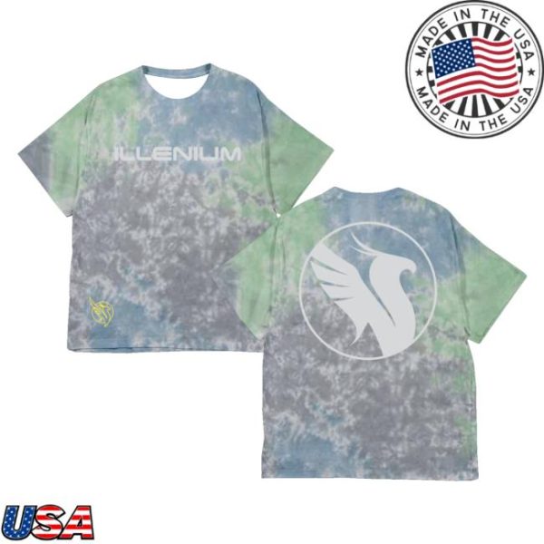 kenny Illenium Merch Store Shop Tie Dye Tee Iiaa