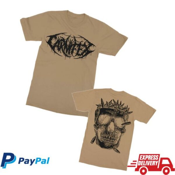 kenny Indiemerch Store Merch Carnifex Skull Bullet Coyote T Shirtv