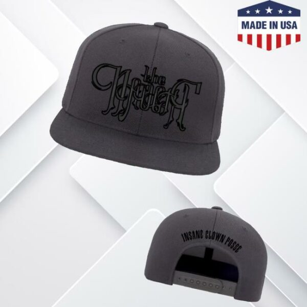 kenny Insaneclownposse Merch Store Naught Text Flatbill Snapbackv