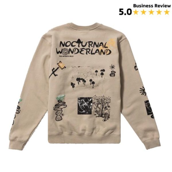 kenny Insomniac Shop Store Merch Nocturnal Wonderland Exploring Bliss Crewnecka