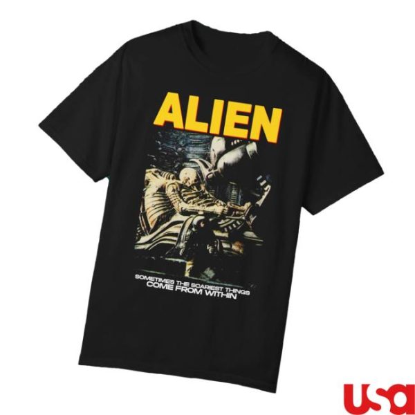 kenny Iron Fortress Records Merch Store Alien Horror Movie T Shirtv