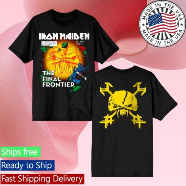 kenny Iron Maiden Store Merch The Final Frontier Comic Cover Teeaa