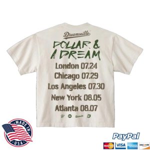 kenny Jid World Merch Store Shop Gdlu X Dreamville Dollar A Dream Teea