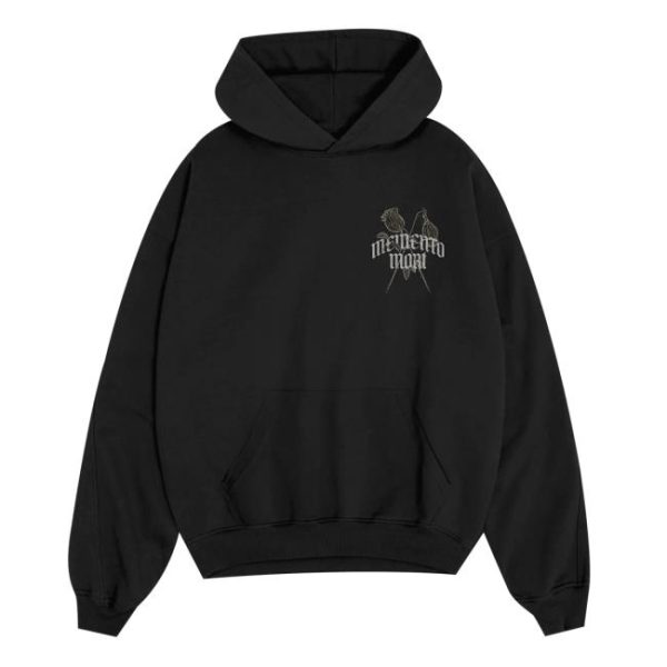 kenny Joe Bartolozzi Merch Store Memento Mori Black Hoodie