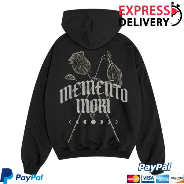 kenny Joe Bartolozzi Merch Store Memento Mori Black Hoodiea