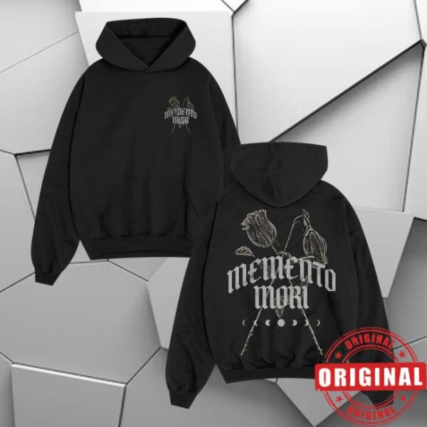 kenny Joe Bartolozzi Merch Store Memento Mori Black Hoodieaa
