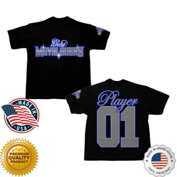 kenny Joeyy Official Merch Store Shop 1World Moviegoers Official Baseball T Shirtaa