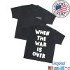kenny Johnnyswim Shop Merch When The War Is Over Tee