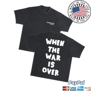 kenny Johnnyswim Shop Merch When The War Is Over Tee kenny Johnnyswim Shop Merch When The War Is Over Tee