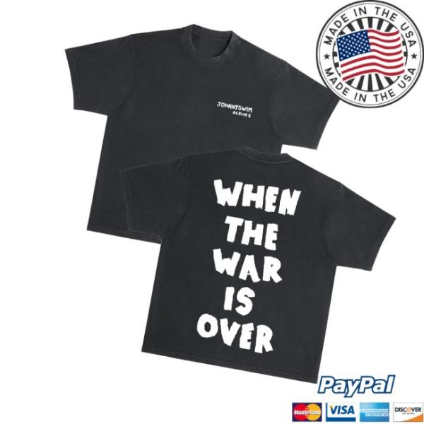 kenny Johnnyswim Shop Merch When The War Is Over Tee