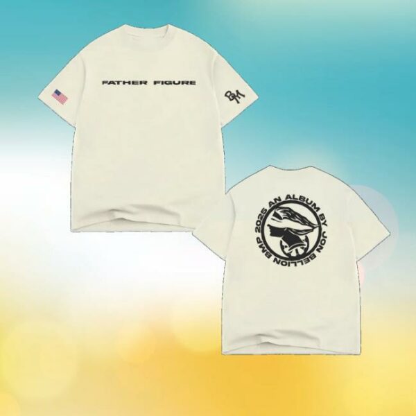 kenny Jon Bellion Shop Merch Father Figure Ecru Tee