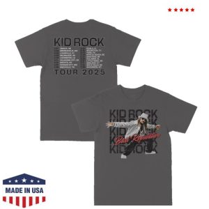 kenny Kid Rock Store Merch Bad Rep Grey Tour Tee
