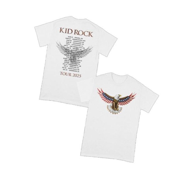 kenny Kid Rock Store Merch Eagle Drop Tour Teev