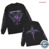 kenny Kim Dracula Store Merch Purple Heart Long Sleeve Blacka