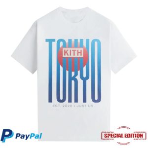 kenny Kith Merch Store Kith Tokyo Classic Logo Vintage Tee 1